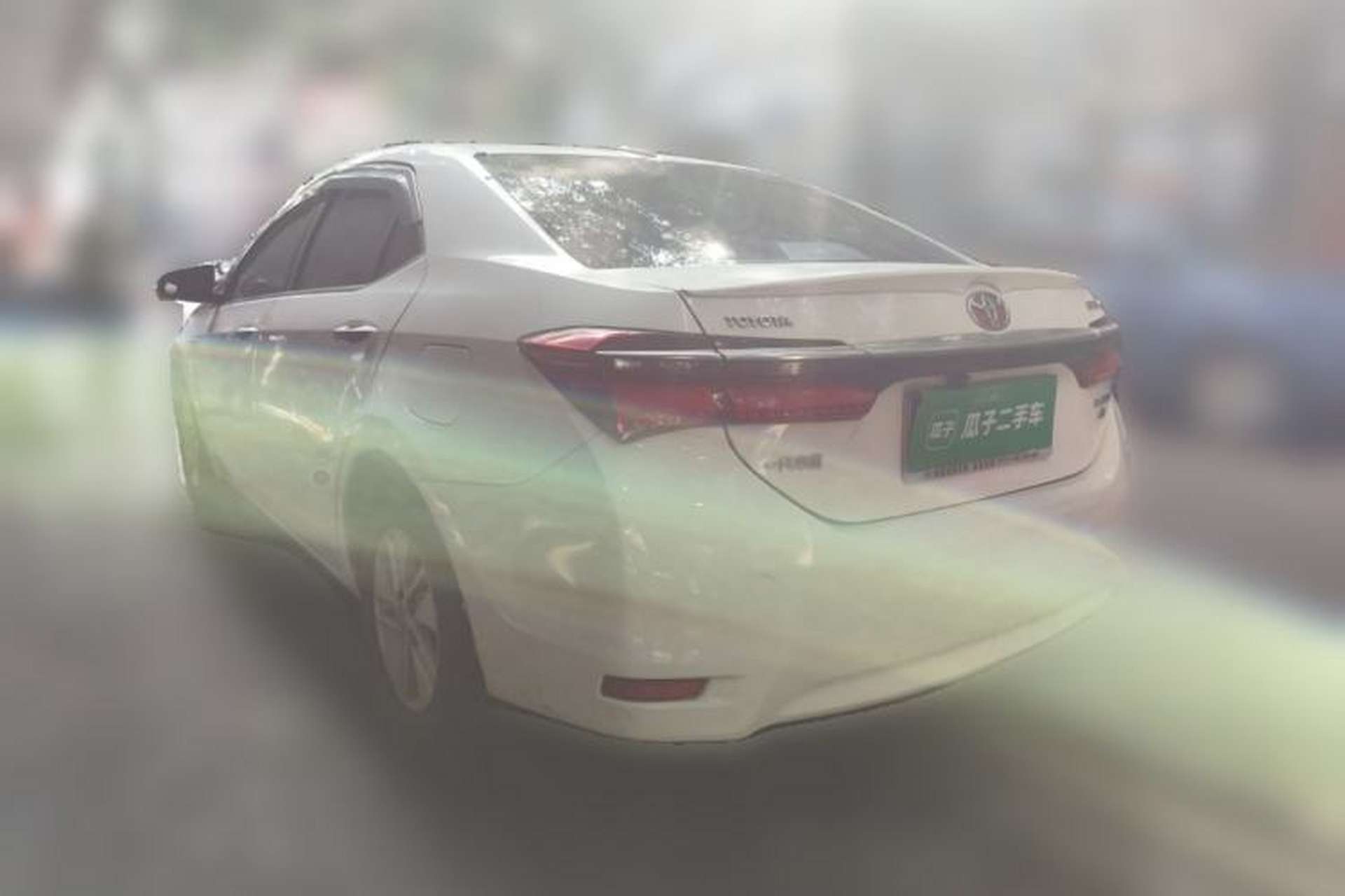 Used Toyota Corolla 2016 Dual-Engine 1.8L E-CVT Pioneer Edition Rear Left 45 Deg