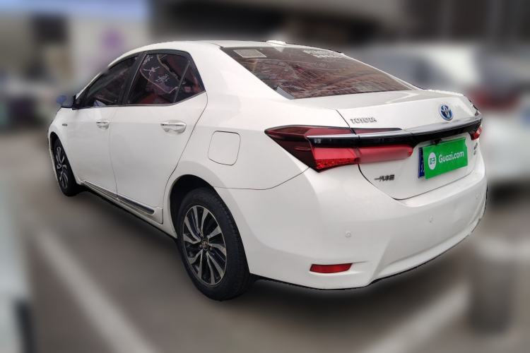 Used Toyota Corolla 2016 Dual-Engine 1.8L E-CVT Elite Edition Rear Left 45 Deg