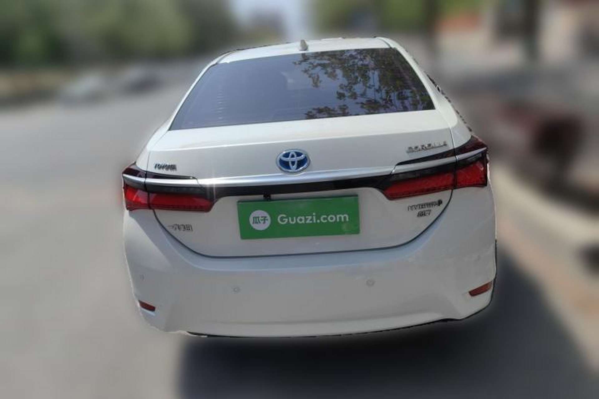 Used Toyota Corolla 2016 Dual-Engine 1.8L E-CVT Elite Edition Rear