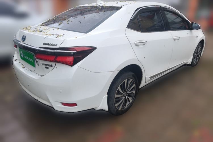 Used Toyota Corolla 2016 Dual-Engine 1.8L E-CVT Elite Edition Rear Right 45 Deg