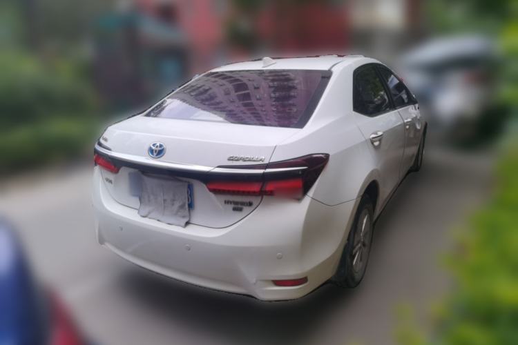Used Toyota Corolla 2016 Dual-Engine 1.8L E-CVT Pioneer Edition Rear Right 45 Deg