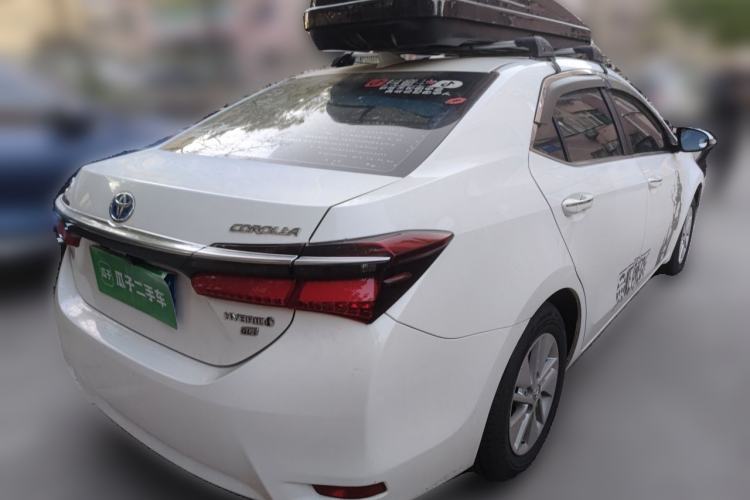 Used Toyota Corolla 2016 Dual-Engine 1.8L E-CVT Pioneer Edition Rear Right 45 Deg