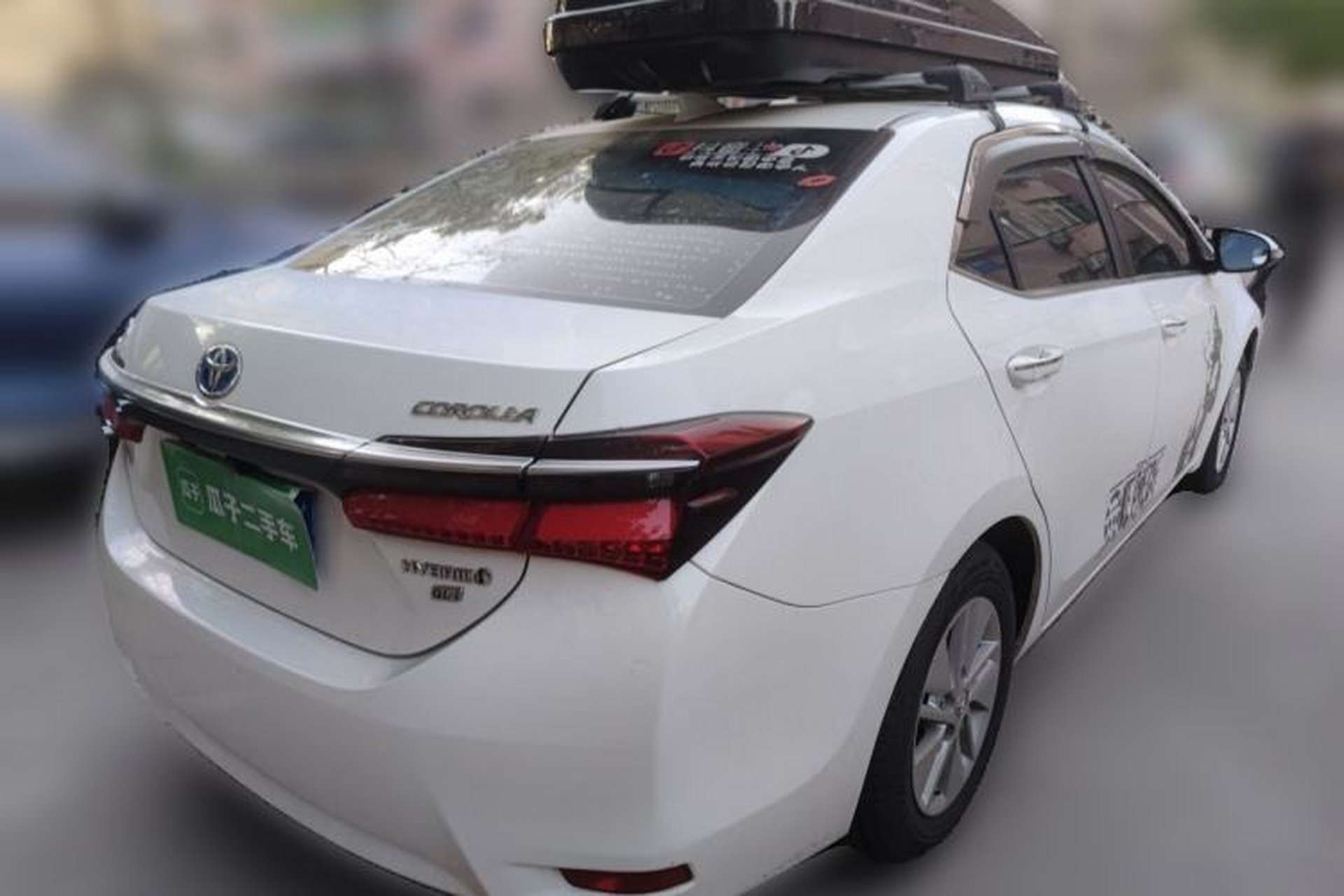 Used Toyota Corolla 2016 Dual-Engine 1.8L E-CVT Pioneer Edition Rear Right 45 Deg