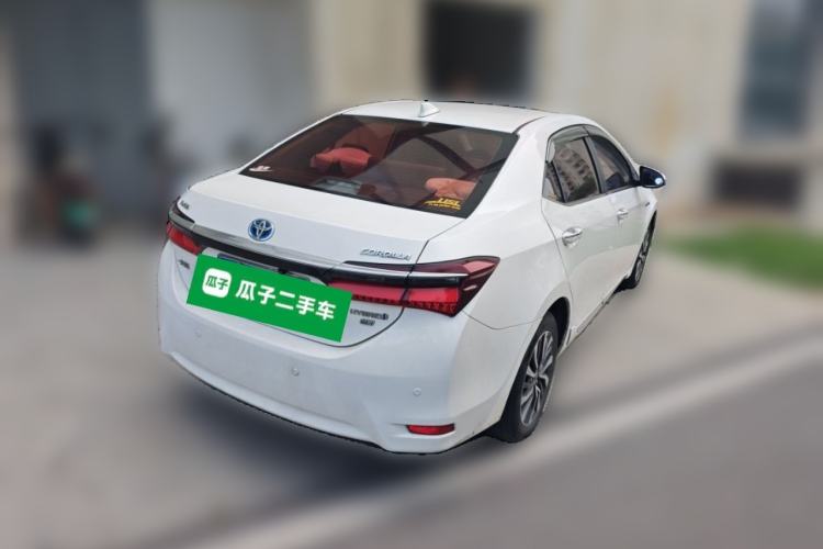 Used Toyota Corolla 2016 Dual-Engine 1.8L E-CVT Elite Edition Rear Right 45 Deg