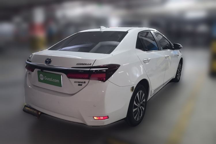 Used Toyota Corolla 2016 Dual-Engine 1.8L E-CVT Elite Edition Rear Right 45 Deg