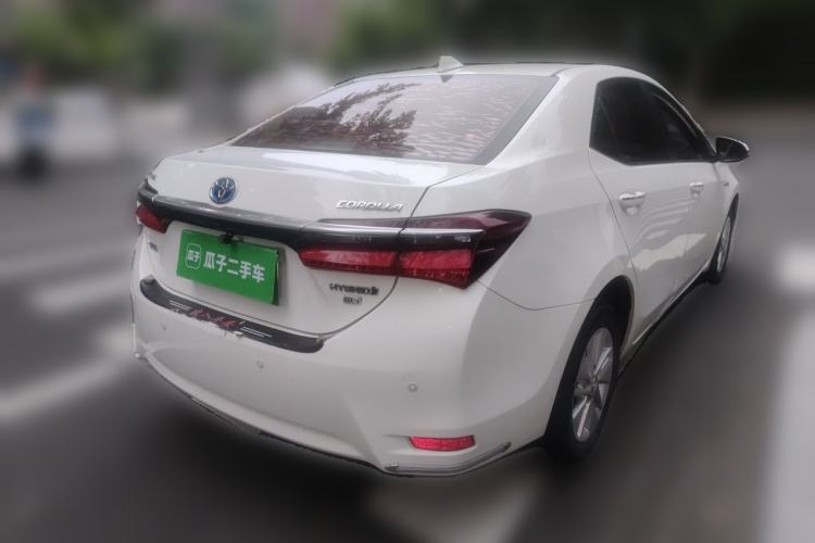 Used Toyota Corolla 2016 Dual-Engine 1.8L E-CVT Pioneer Edition Rear Right 45 Deg