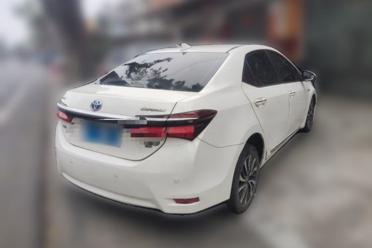 Used Toyota Corolla 2016 Dual-Engine 1.8L E-CVT Elite Edition Rear Right 45 Deg