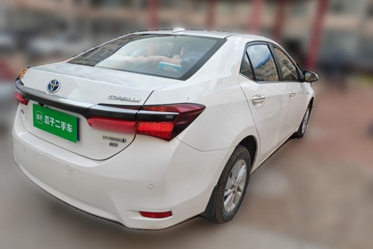 Used Toyota Corolla 2016 Dual-Engine 1.8L E-CVT Pioneer Edition Rear Right 45 Deg