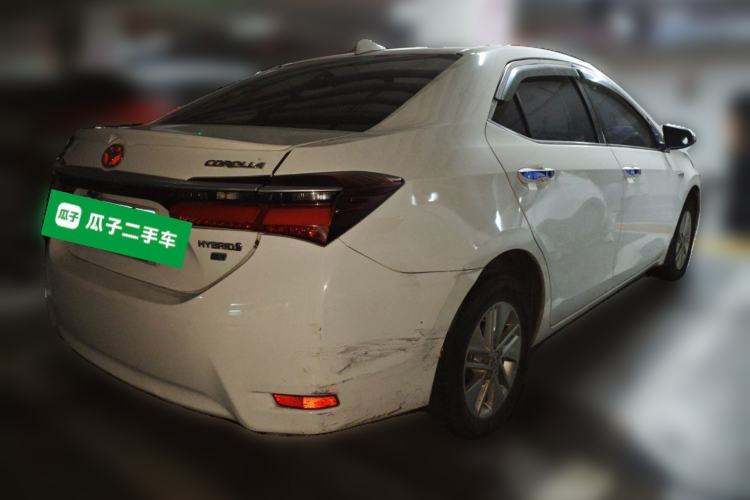 Used Toyota Corolla 2016 Dual-Engine 1.8L E-CVT Pioneer Edition Rear Right 45 Deg