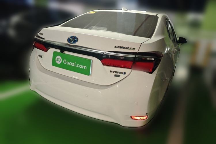 Used Toyota Corolla 2016 Dual-Engine 1.8L E-CVT Elite Edition Rear Right 45 Deg