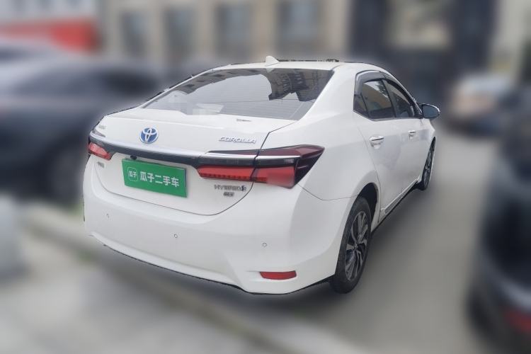 Used Toyota Corolla 2016 Dual-Engine 1.8L E-CVT Elite Edition Rear Right 45 Deg