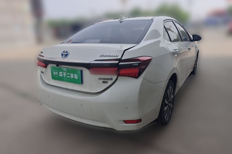 Used Toyota Corolla 2016 Dual-Engine 1.8L E-CVT Elite Edition Rear Right 45 Deg