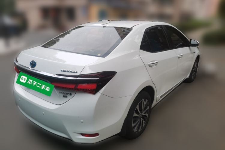 Used Toyota Corolla 2016 Dual-Engine 1.8L E-CVT Elite Edition Rear Right 45 Deg