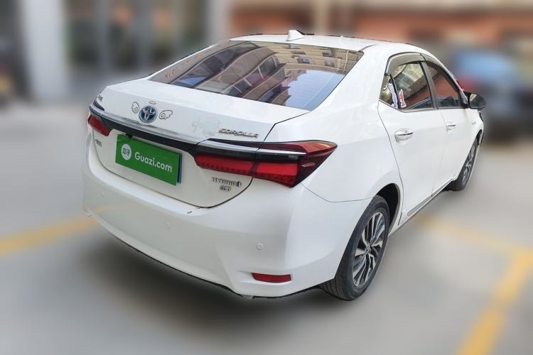 Used Toyota Corolla 2016 Dual-Engine 1.8L E-CVT Elite Edition Rear Right 45 Deg