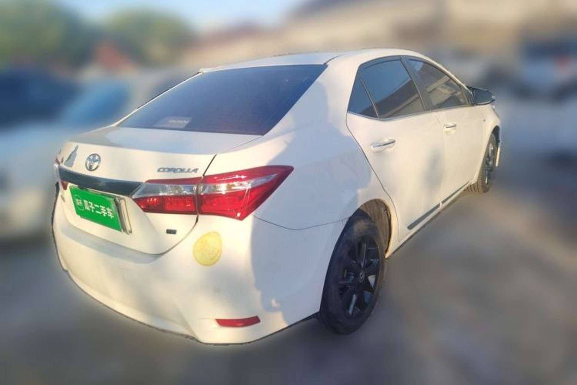 Used Toyota Corolla 2016 1.6L CVT GL-i Cool Edition Rear Right 45 Deg