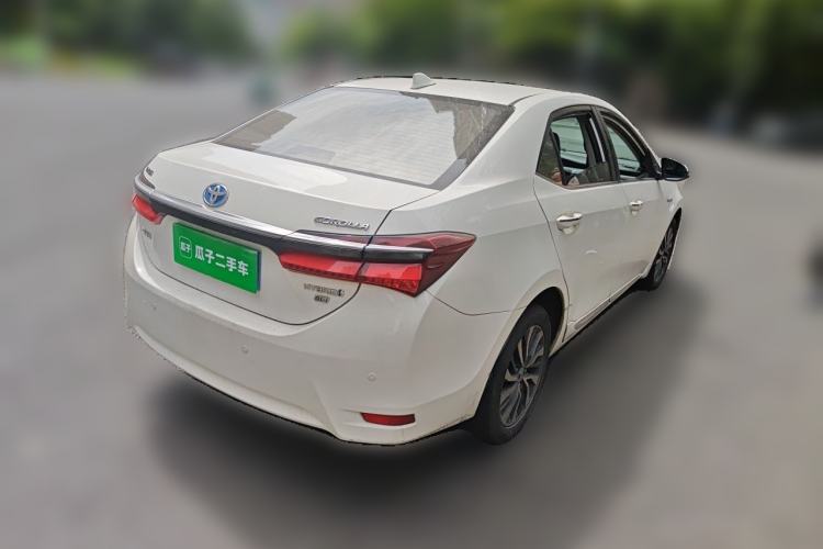 Used Toyota Corolla 2016 Dual-Engine 1.8L E-CVT Elite Edition Rear Right 45 Deg