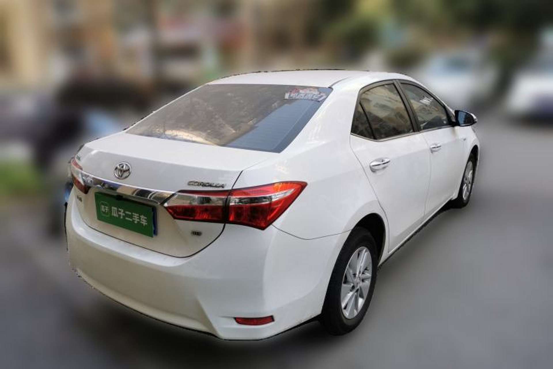 Used Toyota Corolla 2016 1.6L CVT GL-i Cool Edition Rear Right 45 Deg