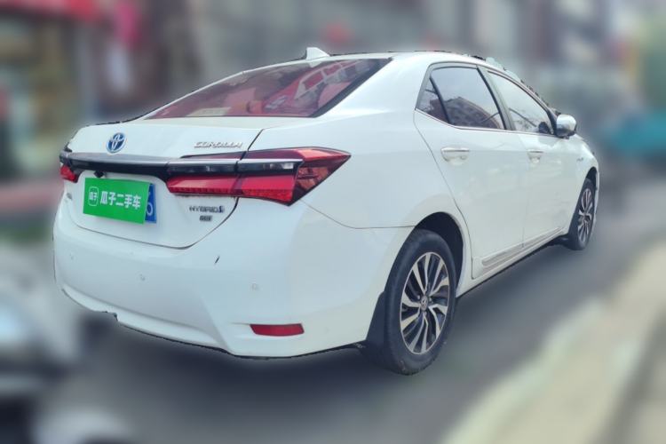 Used Toyota Corolla 2016 Dual-Engine 1.8L E-CVT Elite Edition Rear Right 45 Deg