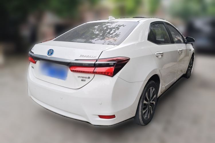 Used Toyota Corolla 2016 Dual-Engine 1.8L E-CVT Elite Edition Rear Right 45 Deg