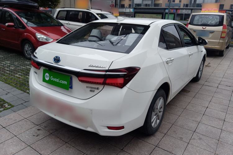 Used Toyota Corolla 2016 Dual-Engine 1.8L E-CVT Pioneer Edition Rear Right 45 Deg