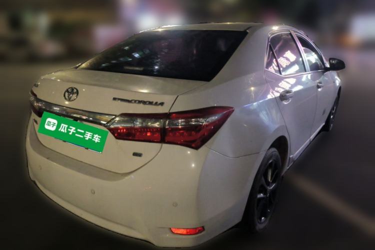Used Toyota Corolla 2016 1.6L CVT GL-i Cool Edition Rear Right 45 Deg