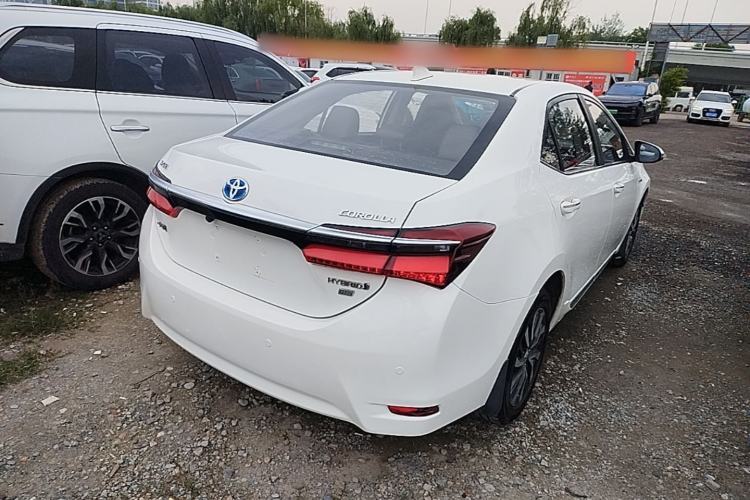 Used Toyota Corolla 2016 Dual-Engine 1.8L E-CVT Elite Edition Rear Right 45 Deg