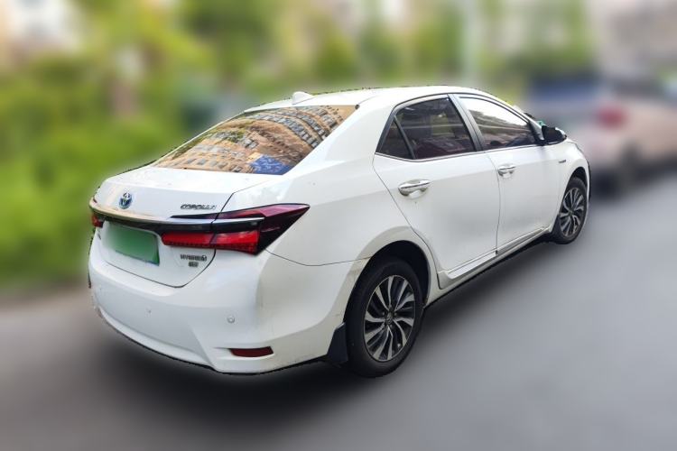 Used Toyota Corolla 2016 Dual-Engine 1.8L E-CVT Elite Edition Rear Right 45 Deg