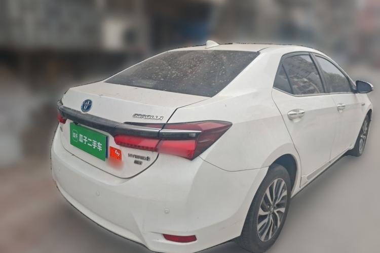 Used Toyota Corolla 2016 Dual-Engine 1.8L E-CVT Elite Edition Rear Right 45 Deg