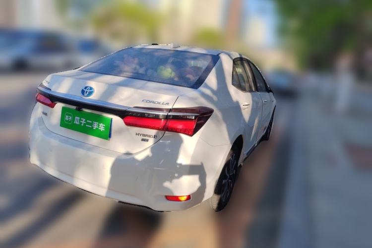 Used Toyota Corolla 2016 Dual-Engine 1.8L E-CVT Elite Edition Rear Right 45 Deg