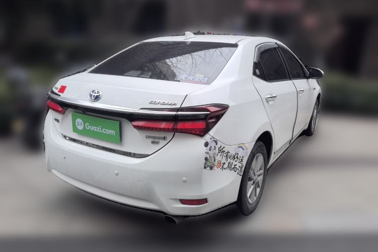Used Toyota Corolla 2016 Dual-Engine 1.8L E-CVT Pioneer Edition Rear Right 45 Deg