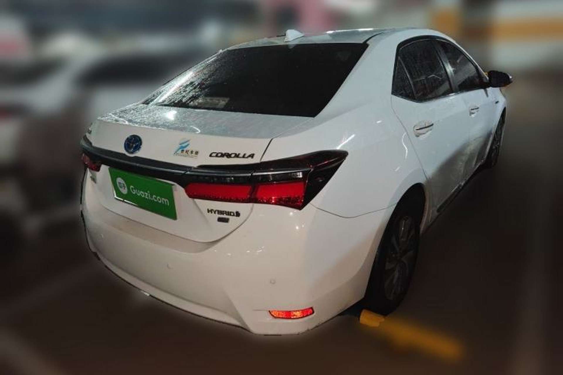 Used Toyota Corolla 2016 Dual-Engine 1.8L E-CVT Elite Edition Rear Right 45 Deg