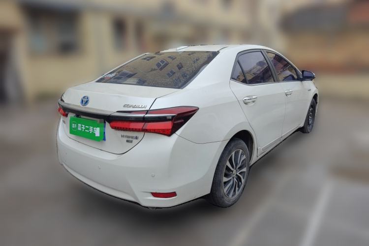 Used Toyota Corolla 2016 Dual-Engine 1.8L E-CVT Elite Edition Rear Right 45 Deg
