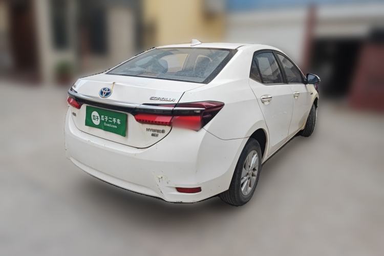 Used Toyota Corolla 2016 Dual-Engine 1.8L E-CVT Pioneer Edition Rear Right 45 Deg