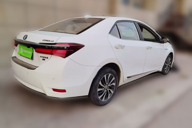 Used Toyota Corolla 2016 Dual-Engine 1.8L E-CVT Elite Edition Rear Right 45 Deg