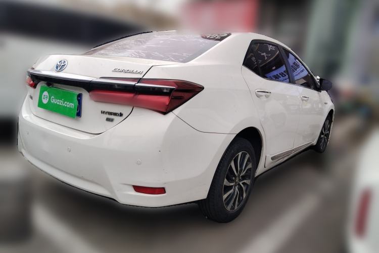 Used Toyota Corolla 2016 Dual-Engine 1.8L E-CVT Elite Edition Rear Right 45 Deg