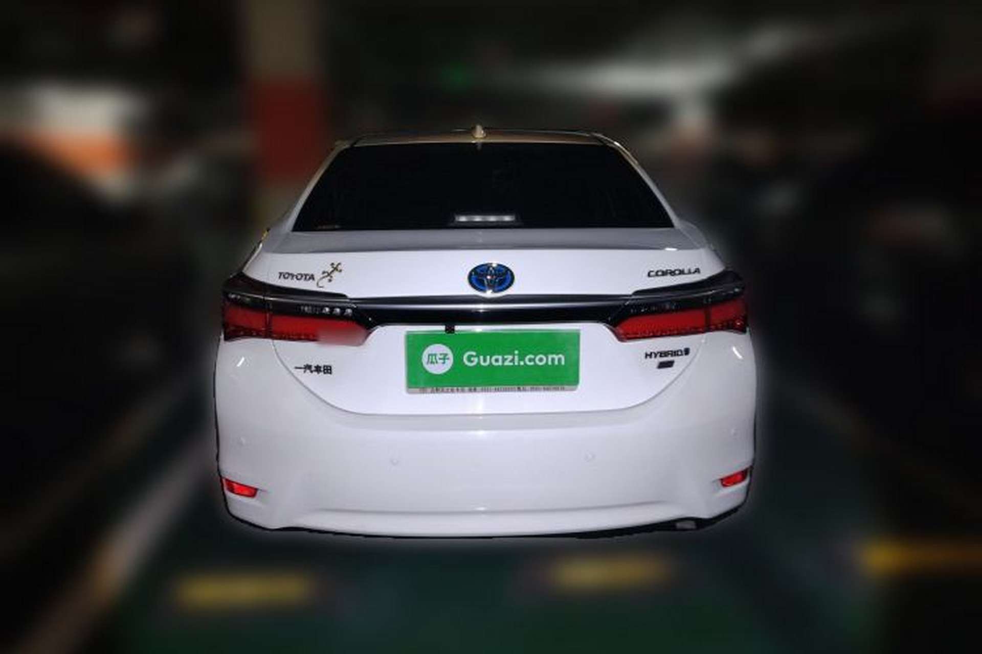 Used Toyota Corolla 2016 Dual-Engine 1.8L E-CVT Elite Edition Rear