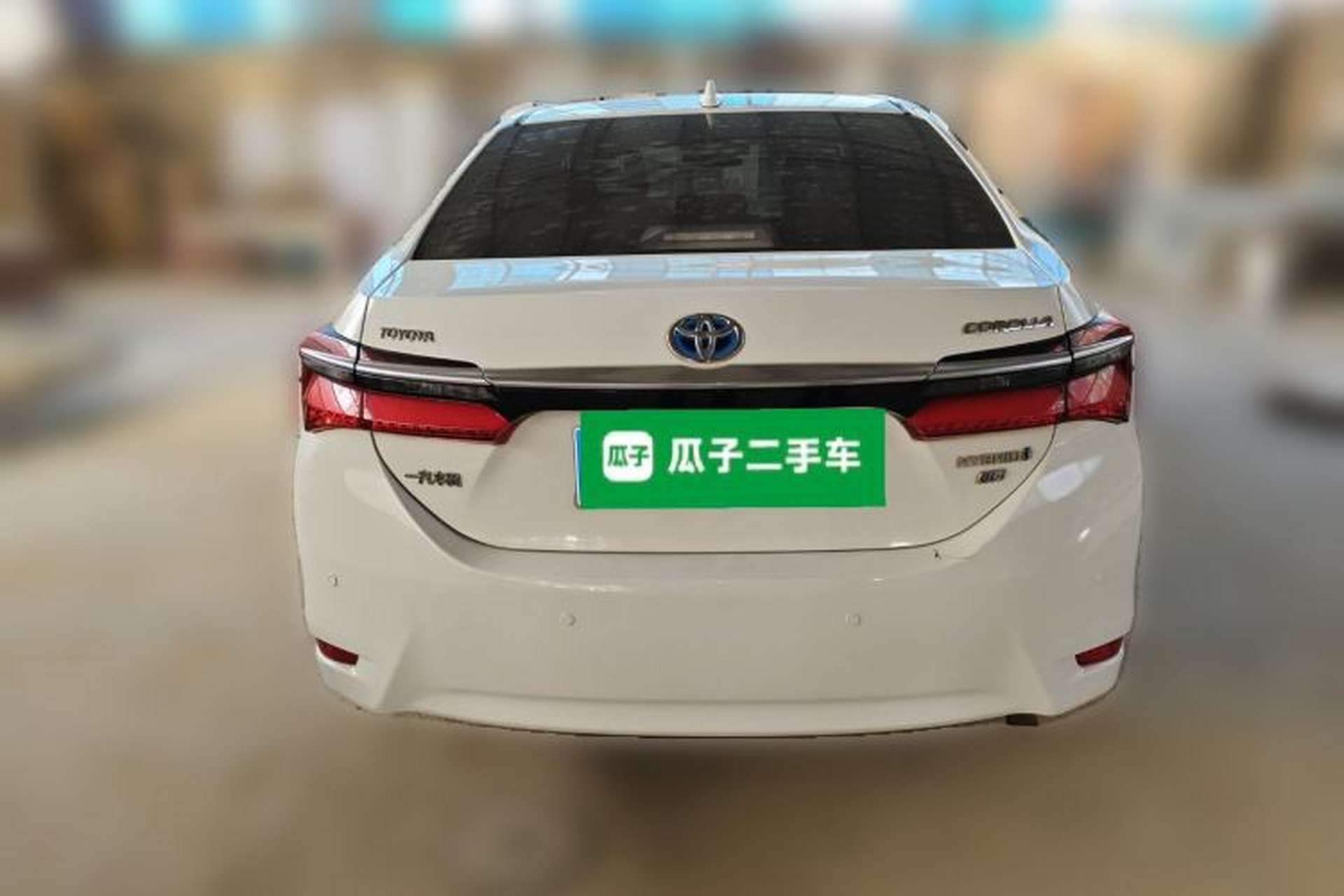 Used Toyota Corolla 2016 Dual-Engine 1.8L E-CVT Leading Edition Rear