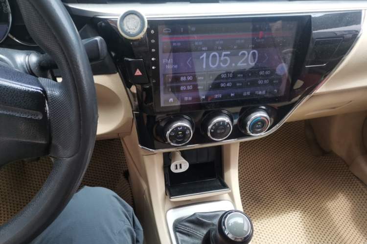 Used Toyota Corolla 2017 1.6L Manual GL Audio And AC Panel