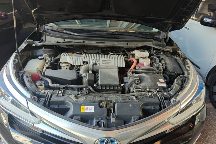 Used Toyota Corolla 2017 Revised Dual-Engine 1.8L E-CVT Elite Edition Engine Bay