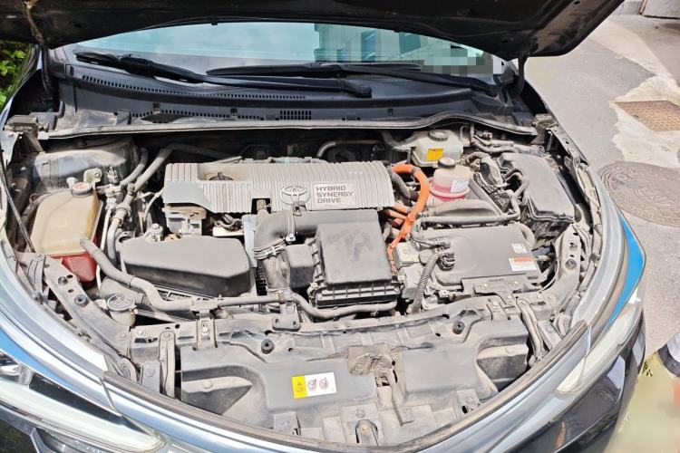 Used Toyota Corolla 2017 Revised Dual-Engine 1.8L E-CVT Elite Edition Engine Bay