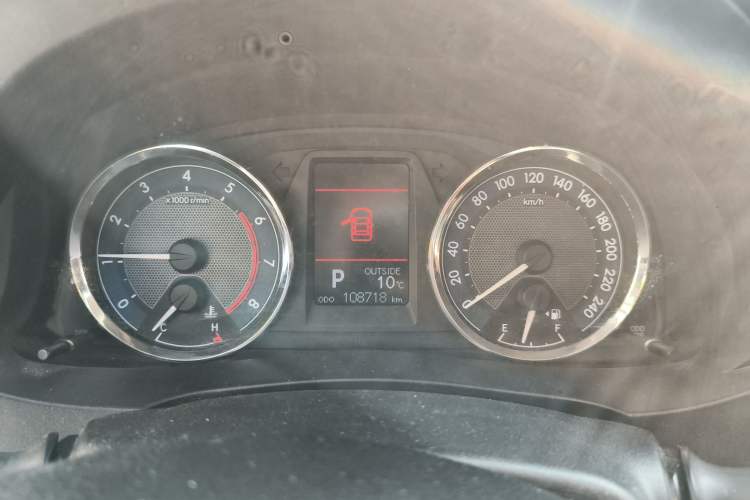 Used Toyota Corolla 2017 1.2T CVT GL-i Leather Edition Instrument Cluster