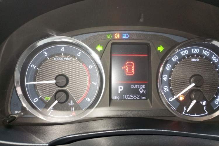 Used Toyota Corolla 2017 1.2T CVT GL-i Instrument Cluster