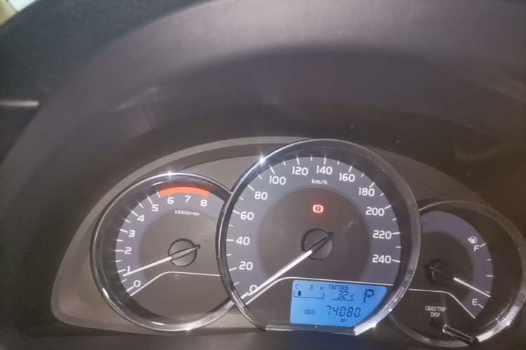Used Toyota Corolla 2017 Revised Version 1.2T S-CVT GL Instrument Cluster