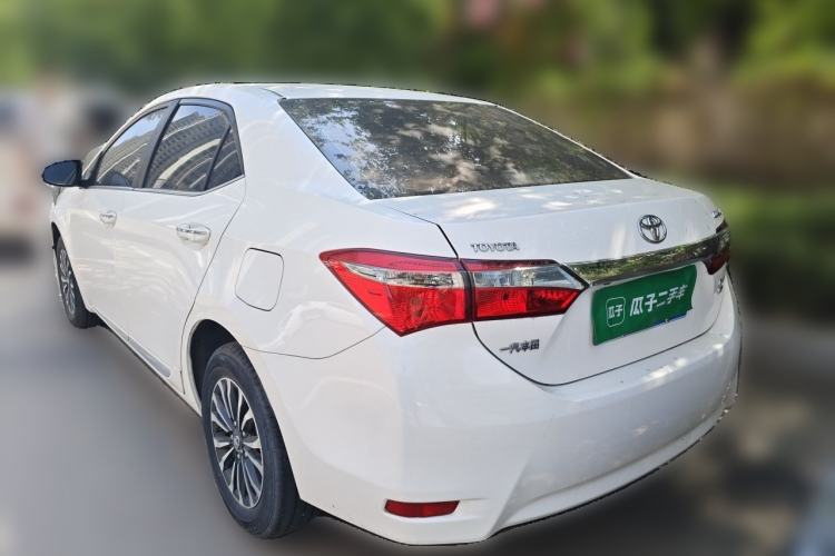 Used Toyota Corolla 2017 Revised Version 1.2T S-CVT GL-i Rear Left 45 Deg