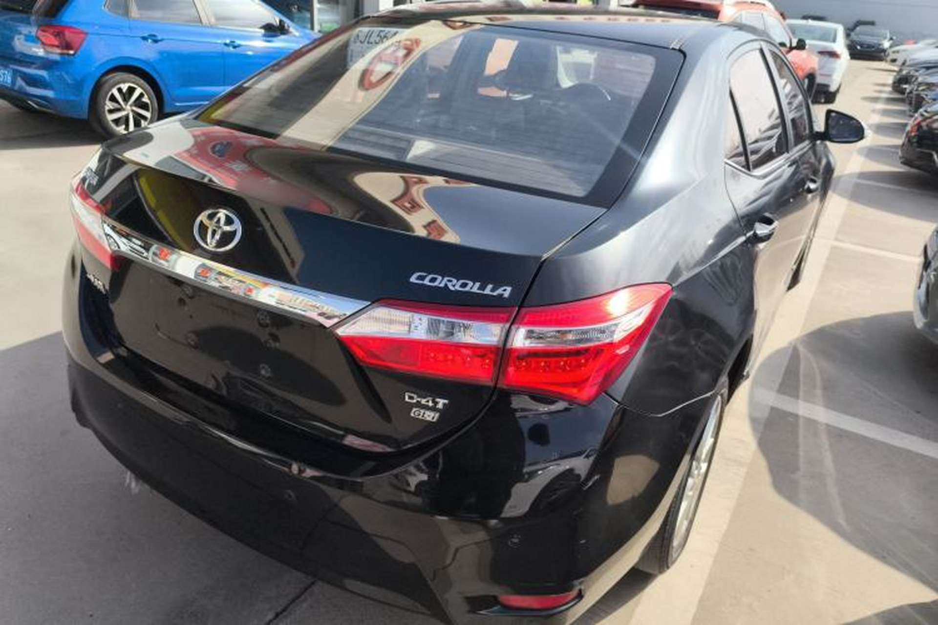 Used Toyota Corolla 2017 1.2T CVT GL-i Leather Edition Rear Right 45 Deg