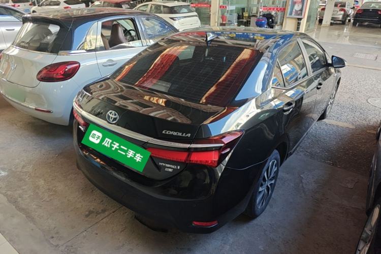 Used Toyota Corolla 2017 Revised Dual-Engine 1.8L E-CVT Elite Edition Rear Right 45 Deg