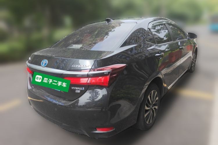 Used Toyota Corolla 2017 Revised Dual-Engine 1.8L E-CVT Elite Edition Rear Right 45 Deg