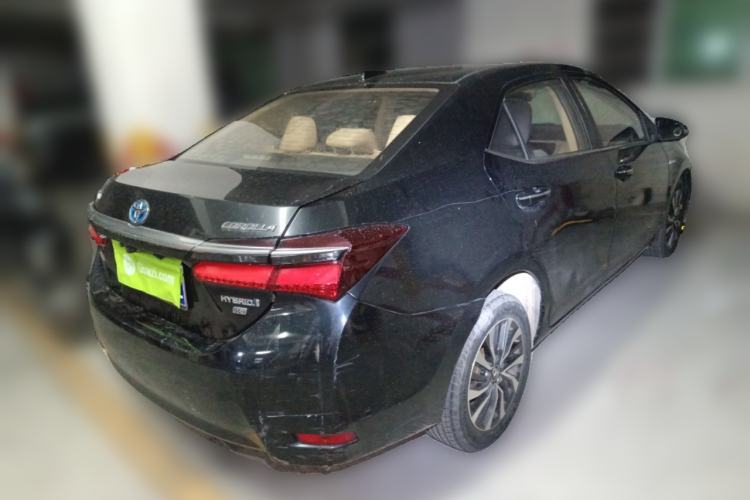 Used Toyota Corolla 2017 Revised Dual-Engine 1.8L E-CVT Leading Edition Rear Right 45 Deg