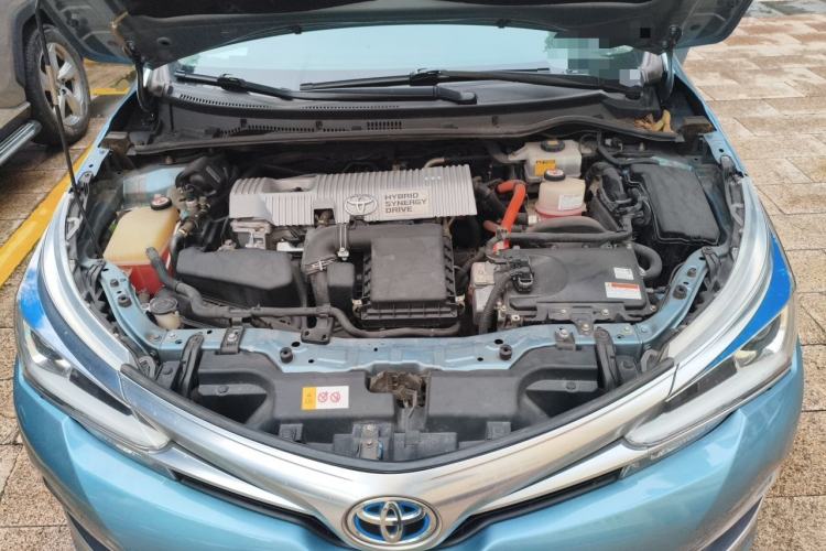 Used Toyota Corolla 2017 Revised Dual-Engine 1.8L E-CVT Leading Edition Engine Bay