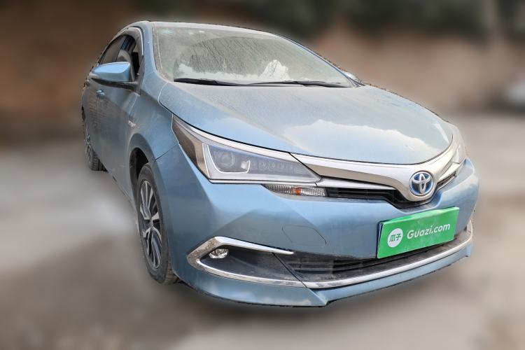 Used Toyota Corolla 2017 Revised Dual-Engine 1.8L E-CVT Leading Edition Front Right 45 Deg